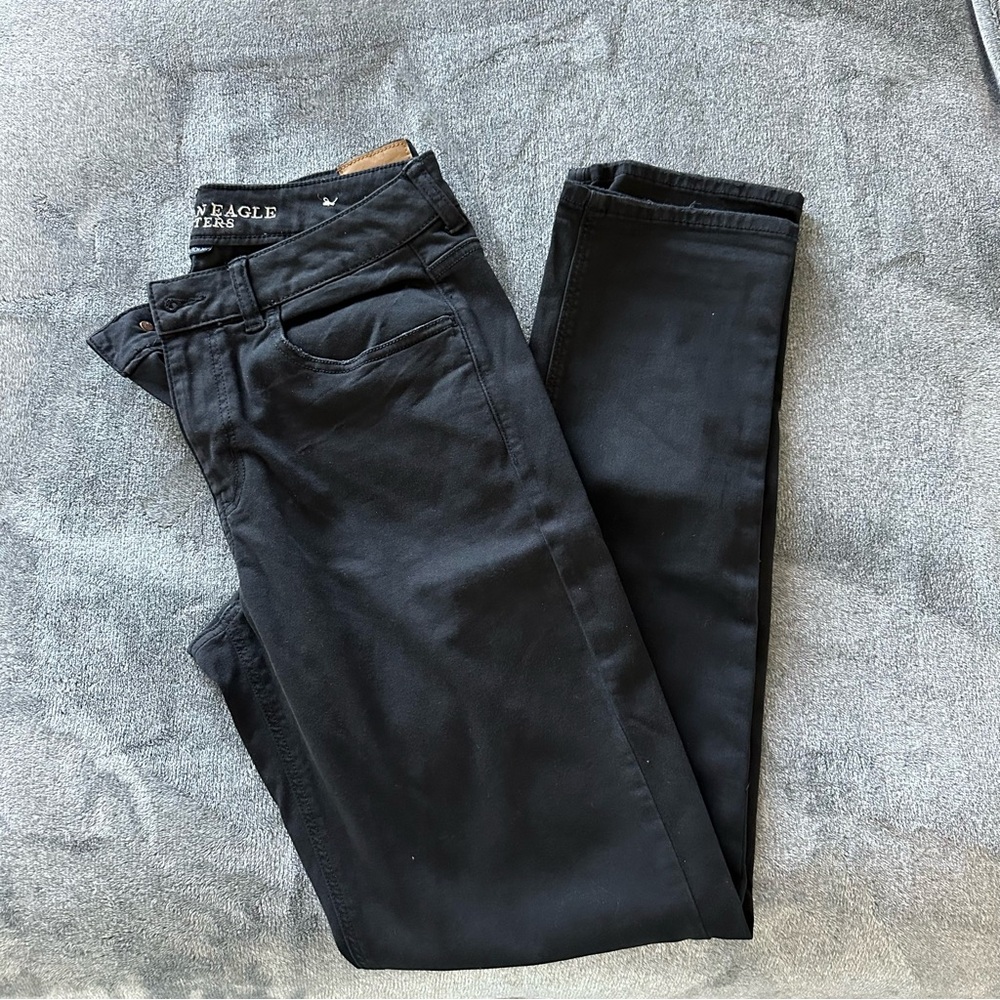 American Eagle Outfitters Black Women's Trousers